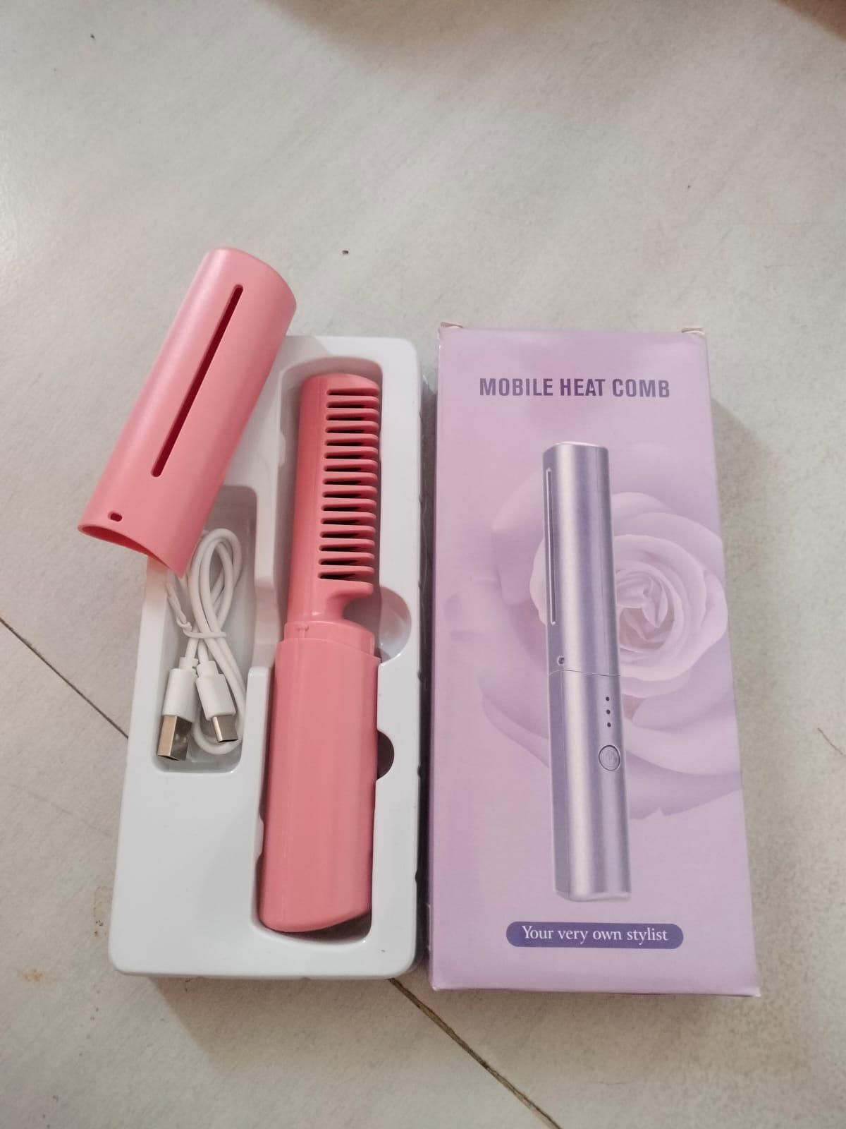 Rechargeable Hot Comb Hair Straightener 5ac553-mp
