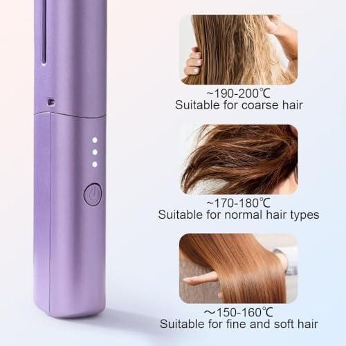 Rechargeable Hot Comb Hair Straightener 5ac553-mp